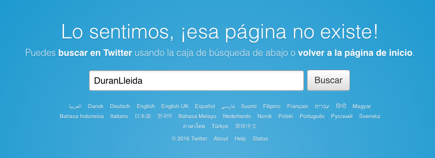 Twitter DuranLleida