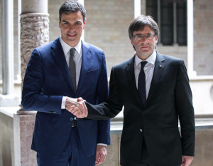 Puigdemont - Sánchez